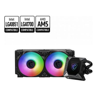 Cooler CPU MSI MPG CORELIQUID K240 V2, 2x120mm, ARGB Cooler CPU MSI MPG CORELIQUID K240 V2, 2x120mm, ARGB