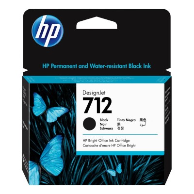 Cartus Cerneala HP 712 Negru 80ml XL Cartus Cerneala HP 712 Negru 80ml XL
