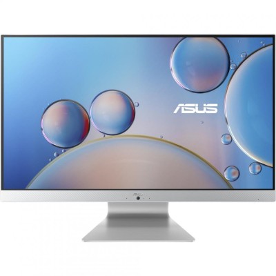 Calculator Desktop ASUS AS AIO 27 R5 5500U 8 512 FHD DOS AIO cu procesor AMD Ryzen 5 5500U până la 4.0GHz, 8GB RAM, 512GB SSD, AMD Radeon Graphics, Fără sistem de operare, Garanție 2 ani
