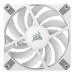 Ventilator carcasa Corsair AF120 SLIM 120mm, Slim, PWM, Alb Ventilator carcasa Corsair AF120 SLIM 120mm, Slim, PWM, Alb