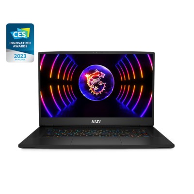 Laptop MSI GT77 17 UHD cu procesor Intel Core i9-13980HX până la 5.6GHz, 17.3