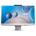 Calculator Desktop ASUS A3402 AIO cu procesor Intel Core i5-1235U până la 4.4GHz, 8GB DDR4, 512GB SSD, Intel Iris Xe Graphics, Windows 11 Pro Education, Alb, Garanție 2 ani