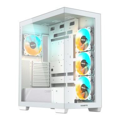 Carcasa GIGABYTE GB-C500PI ST Mid Tower, tempered glass, Alb Carcasa GIGABYTE GB-C500PI ST Mid Tower, tempered glass, Alb
