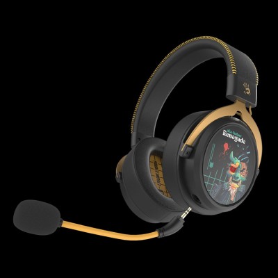 Casti A4Tech MR595 Renegade Midnight Over-ear Gaming, Wireless + Bluetooth + cablu, cu microfon Casti A4Tech MR595 Renegade Midnight Over-ear Gaming, Wireless + Bluetooth + cablu, cu microfon