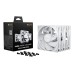 Ventilator carcasa be quiet! Pure Wings 3 120mm, PWM, Alb, pachet x3