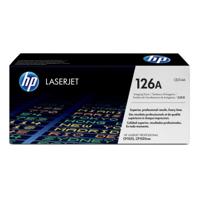 Unitate de imagine pentru imprimanta laser HP CE314A, 14.000 pagini (Negru) și 7.000 pagini (Color) Unitate de imagine pentru imprimanta laser HP CE314A, 14.000 pagini (Negru) și 7.000 pagini (Color)