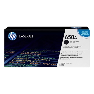 Toner laser HP CE270A Negru (XXL), 13.500 pagini