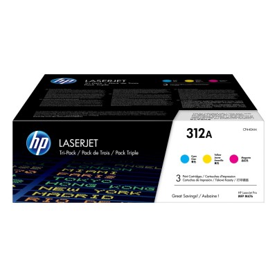 Toner laser color HP 1 Tricolor CMY (XL), 8.100 pagini, Multipack Toner laser color HP 1 Tricolor CMY (XL), 8.100 pagini, Multipack