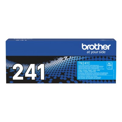 Toner laser color Brother TN-241C Cyan, 1400 pagini Toner laser color Brother TN-241C Cyan, 1400 pagini