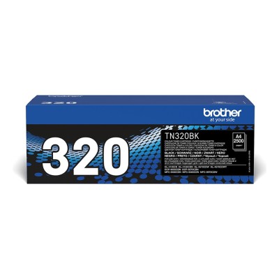 Toner laser Brother TN-320BK Negru (XL), 2.500 pagini Toner laser Brother TN-320BK Negru (XL), 2.500 pagini
