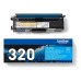 Toner laser color Brother TN-320C Cyan, 1500 pagini Toner laser color Brother TN-320C Cyan, 1500 pagini