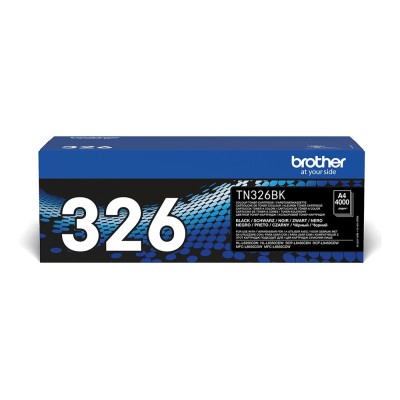 Toner laser Brother TN-326BK Negru (XL), 4.000 pagini Toner laser Brother TN-326BK Negru (XL), 4.000 pagini