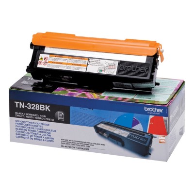 Toner laser Brother TN-328BK Negru (XL), 6.000 pagini