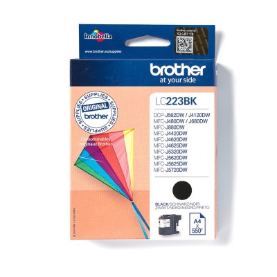 Cartus Cerneala Brother LC223BK Negru 550 pagini Cartus Cerneala Brother LC223BK Negru 550 pagini
