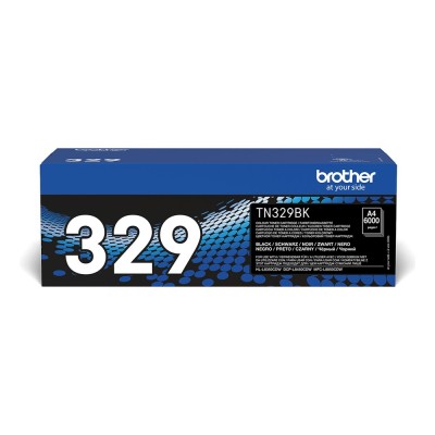 Toner laser Brother TN-329BK Negru (XL), 6000 pagini Toner laser Brother TN-329BK Negru (XL), 6000 pagini