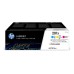 Toner laser color HP CF253XM Tricolor CMY (XL), 2.300 pagini, Multipack