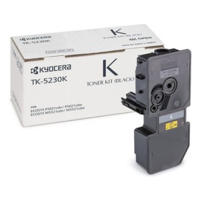 Toner laser Kyocera TK-5230K Negru, 2.600 pagini Toner laser Kyocera TK-5230K Negru, 2.600 pagini