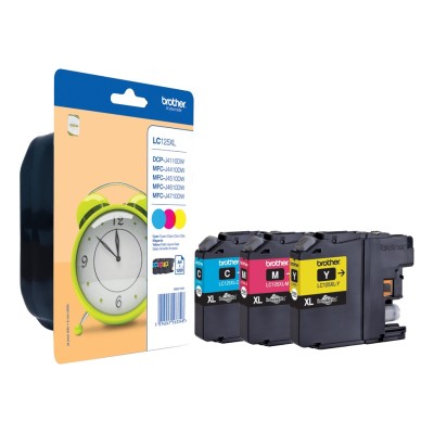 Cartus Cerneala Brother LC125XL Tricolor 1200 pagini XL Multipack Cartus Cerneala Brother LC125XL Tricolor 1200 pagini XL Multipack