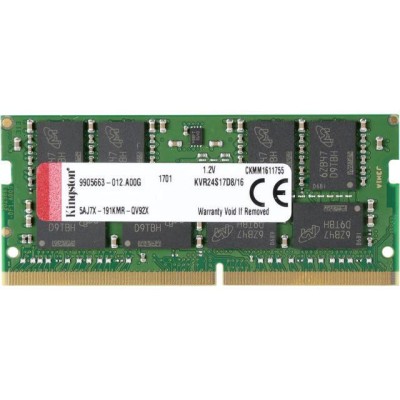 Memorie RAM laptop Kingston ValueRAM 16GB DDR4 2400MHz, SO-DIMM Memorie RAM laptop Kingston ValueRAM 16GB DDR4 2400MHz, SO-DIMM