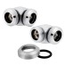 Fitting Hardline 90° Corsair Hydro X XF, 12mm OD, Chrome, pachet x2 Fitting Hardline 90° Corsair Hydro X XF, 12mm OD, Chrome, pachet x2