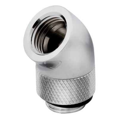 Adaptor rotativ 45° Corsair Hydro X, G1/4, pachet x2 Adaptor rotativ 45° Corsair Hydro X, G1/4, pachet x2