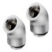 Adaptor rotativ 45° Corsair Hydro X, G1/4, pachet x2 Adaptor rotativ 45° Corsair Hydro X, G1/4, pachet x2
