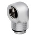 Adaptor rotativ 90° Corsair Hydro X, G1/4, Chrome, pachet x2 Adaptor rotativ 90° Corsair Hydro X, G1/4, Chrome, pachet x2