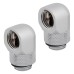 Ventilator carcasa Corsair Hydro X Series 90° Rotary Adapter Twin Pack, Chrome, pachet x2 Ventilator carcasa Corsair Hydro X Series 90° Rotary Adapter Twin Pack, Chrome, pachet x2