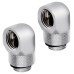 Ventilator carcasa Corsair Hydro X Series 90° Rotary Adapter Twin Pack, Chrome, pachet x2 Ventilator carcasa Corsair Hydro X Series 90° Rotary Adapter Twin Pack, Chrome, pachet x2