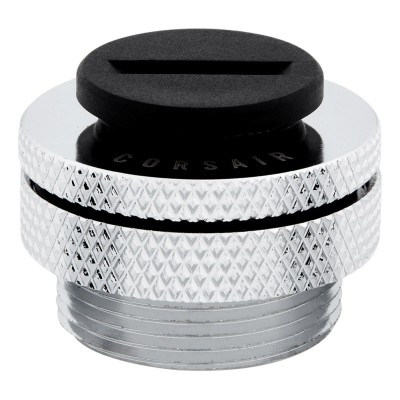 Fill Port Corsair Hydro X XF, Chrome Fill Port Corsair Hydro X XF, Chrome