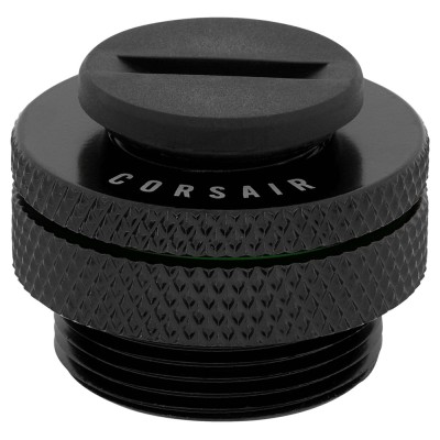 Ventilator carcasa Corsair Hydro X Series XF Fill Port — Black Ventilator carcasa Corsair Hydro X Series XF Fill Port — Black