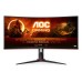 Monitor AOC CU34G2/BK 34 inch, 3440 x 1440 px, VA, 100 Hz, Curbat, Gaming