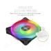 Ventilator carcasa Corsair iCUE QL120 RGB 120mm, PWM, RGB, pachet x3