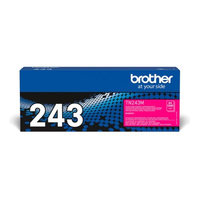 Toner laser color Brother TN-243M Magenta, 1.000 pagini Toner laser color Brother TN-243M Magenta, 1.000 pagini