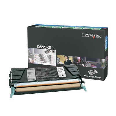 Toner laser Lexmark C5220KS Negru (XL), 4.000 pagini Toner laser Lexmark C5220KS Negru (XL), 4.000 pagini