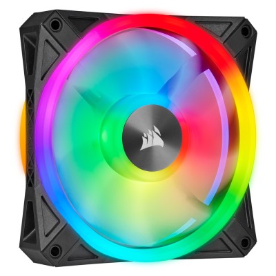 Ventilator carcasa Corsair iCUE QL120 RGB 120mm, PWM, RGB Ventilator carcasa Corsair iCUE QL120 RGB 120mm, PWM, RGB