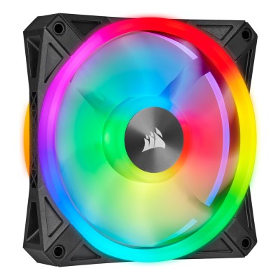 Ventilator carcasa Corsair iCUE QL120 RGB 120mm, PWM, RGB Ventilator carcasa Corsair iCUE QL120 RGB 120mm, PWM, RGB