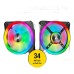 Ventilator carcasa Corsair iCUE QL120 RGB 120mm, PWM, RGB Ventilator carcasa Corsair iCUE QL120 RGB 120mm, PWM, RGB