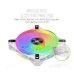 Ventilator carcasa Corsair iCUE QL120 RGB 120mm, PWM, RGB, Alb, pachet x3 Ventilator carcasa Corsair iCUE QL120 RGB 120mm, PWM, RGB, Alb, pachet x3