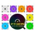 Ventilator carcasa Corsair iCUE QL120 RGB 120mm, PWM, RGB, Alb, pachet x3