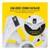 Ventilator carcasa Corsair iCUE QL120 RGB 120mm, PWM, RGB, Alb, pachet x3