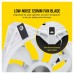 Ventilator carcasa Corsair iCUE QL120 RGB 120mm, PWM, RGB, Alb, pachet x3 Ventilator carcasa Corsair iCUE QL120 RGB 120mm, PWM, RGB, Alb, pachet x3