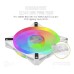 Ventilator carcasa Corsair iCUE QL140 RGB 140mm PWM White, RGB, Alb, pachet x2 Ventilator carcasa Corsair iCUE QL140 RGB 140mm PWM White, RGB, Alb, pachet x2