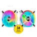 Ventilator carcasa Corsair iCUE QL140 RGB 140mm PWM White, RGB, Alb, pachet x2 Ventilator carcasa Corsair iCUE QL140 RGB 140mm PWM White, RGB, Alb, pachet x2