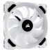 Ventilator carcasa Corsair LL120 RGB Dual Light Loop White 120mm, PWM, RGB, Alb