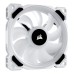 Ventilator carcasa Corsair LL120 RGB Dual Light Loop White 120mm, PWM, RGB, Alb
