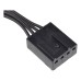 Ventilator carcasa Corsair LL120 RGB Dual Light Loop White 120mm, PWM, RGB, Alb