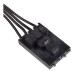 Ventilator carcasa Corsair LL120 RGB Dual Light Loop White 120mm, PWM, RGB, Alb