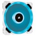 Ventilator carcasa Corsair LL120 RGB Dual Light Loop White 120mm, PWM, RGB, Alb