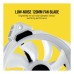 Ventilator carcasa Corsair LL120 RGB Dual Light Loop White 120mm, PWM, RGB, Alb, pachet x3 Ventilator carcasa Corsair LL120 RGB Dual Light Loop White 120mm, PWM, RGB, Alb, pachet x3